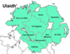 Map Of Ulster Clip Art